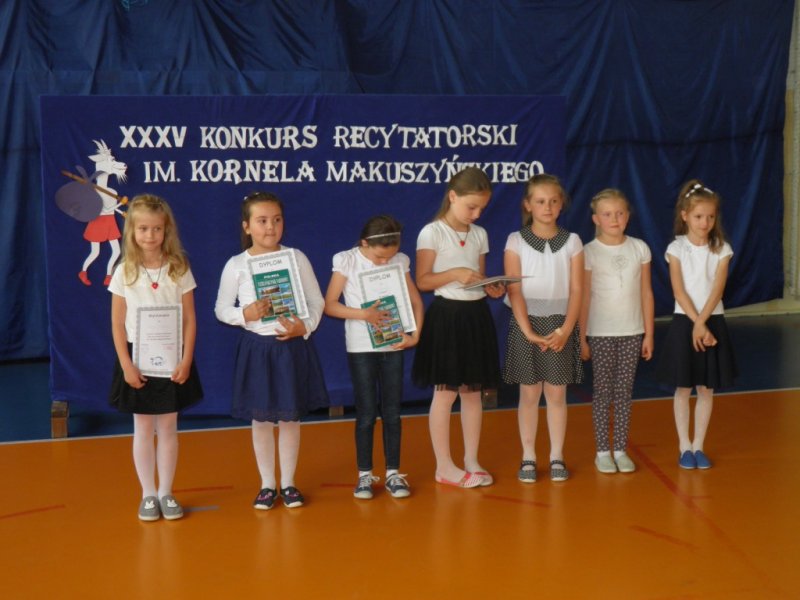 Konkurs recytatorski im. K. Makuszyńskiego 